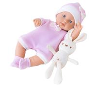 Realistic Kids Doll - 12 Inch Dolls, Realistic Washable Full Body Toy With Bunny, Real Life Kids Dolls | For Family Friends Girls Youth Teens Daughter Nursery Birthdays Valentine's Day Home