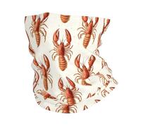 Realistic Lobster A Print 26X30Cm Unisex Passamontagna Sportiva Bandana per Adulto Pesca Arrampicata