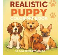 REALISTIC PUPPY COLORING BOOK