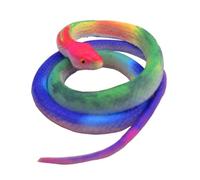 Realistic Rubber Snake, 70cm Fake Reptile Toy, Garden Scare Decoration