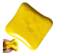 Realistic Stress Ball - Soft Squeeze Toys, Toast Shaped Fidget Toy Use | Toast Squeeze Toy - Soft Fidget Accessory for Stress Relief | Slow Rising Foam, Realistic Bread Shape, Hand Grip, Desk