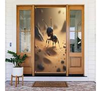 Realistica stampa di formiche del deserto n. 9 coperture decorative per porte, decorazioni per interni/esterni, primavera, estate, autunno, inverno, Halloween, Natale, decorazioni per la casa