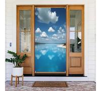 Realistica stampa nuvola n. 12 coperture decorative per porte, decorazioni per interni ed esterni, primavera, estate, autunno, inverno, Halloween, Natale, decorazioni per la casa