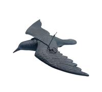 Realistiche Esche per Corvo, Simulano Una Statua di Corvo per Il Ponte Delle