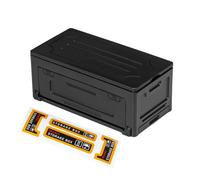 Realistico Campeggio Caso Di Immagazzinaggio Per 1/10 1/8 Telecomando Crawlers Accessori Da Viaggio Decorazione Facile Kit di Installazione Realistico Tronco di Campeggio