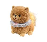 Realistico cane farcito - simpatico giocattolo di peluche per cuccioli | compagno realistico regalo per bambini, donne, bambini, ragazze, adolescenti, famiglia, amici, giovani, decorazione per la casa