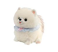 Realistico cane farcito - simpatico giocattolo di peluche per cuccioli | compagno realistico regalo per bambini, donne, bambini, ragazze, adolescenti, famiglia, amici, giovani, decorazione per la casa