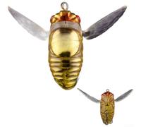 Realistico Cicala Fishing Lure 3.7g Silicone Plastica