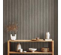 Realistico Legno Asticelle Parati 3D Boiserie Vinile AS Creation - Scelta Colore