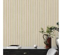Realistico Legno Asticelle Parati 3D Boiserie Vinile AS Creation - Scelta Colore
