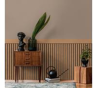 Realistico Legno Boiserie Parati Dado Pannello Asticelle AS Creation 397444