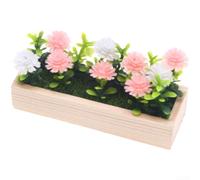 Realistico per Mini per casa delle bambole, giardini di erbe aromatiche, ortaggi e figure BJD culinarie narrazione (bianco polvere)