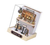 Realistico Piccolo Legno Assemblaggio Cabina Set Progetto Di Costruzione Per Relax Consapevole E Decorazione In Legno Terapeutico Puzzle Architettonico