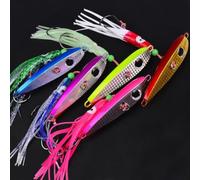Realistico Prey Mimic Jig Lure 11,7 centimetri Aggressive Strike | Luce di lunga durata, attira i pesci in condizioni di scarsa illuminazione, dimensioni 11,7 cm, ideale per la pesca notturna