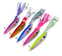 Realistico Prey Mimic Jig Lure 11,7 centimetri Aggressive Strike | Luce di lunga durata, attira i pesci in condizioni di scarsa illuminazione, dimensioni 11,7 cm, ideale per la pesca notturna
