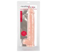 dildo maxi pene finto enorme con testicoli e ventosa realistico grande fallo