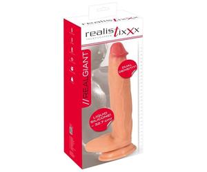 Realistixxx Real Giant Dildo Colore Della Pelle Chiaro 32,7 cm