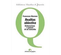 Realitas obiectiva. Elaborazione e genesi di un concetto
