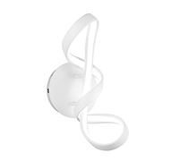 Reality Leuchten Applique LED Perugia con switch-dimmer, bianco Reality Leuchten