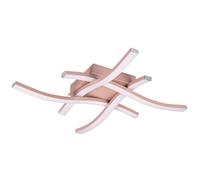 ROUTE PLAFONIERA LED 4BAC.CM.45 20W 4K ORO/ROSA