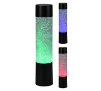 Lampada da tavolo led rgb Trio Lighting Glitter 9W nero opaco - R50871032 [EEK: Conforme]
