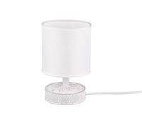 Lampada tavolo MARIE R50980101 paralume bianco
