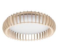 Plafoniera MONTE con struttra legno e telecomando D.60CM colore naturale R62171930