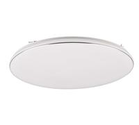 Reality LED Lampada da soffitto Blanca R64141101, plastica bianco opaco/cromato, incl. LED 46 Watt, dimmer interruttore