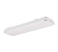 Reality LED Lampada da soffitto Blanca R64141301, plastica bianco opaco/cromato, incl. LED da 28 Watt, dimmer interruttore
