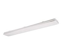 BLANCA PLAFONIERA LED 46W 5400lm, 3000K RETTANGOLARE DIMMERABILE CON INTERRUTTORE 120CM X 17CM