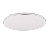 Reality LED Lampada da soffitto Blanca R64144101, plastica bianco opaco/cromato, incl. LED da 46 Watt, dimmer interruttore