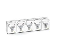 Reality Leuchten 5 pezzi LED GU10 lampadina, 3 W 230 lm, 3000 K R956 - 530
