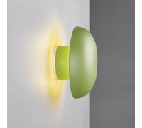 Reality Leuchten Applique a LED a batteria Davey, verde, dimmerabile, Ø 15,5 cm Reality Leuchten