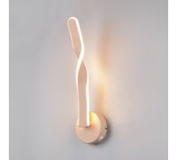 Reality Leuchten Applique a LED Ginko, sabbia, metallo, altezza 45,5 cm Reality Leuchten