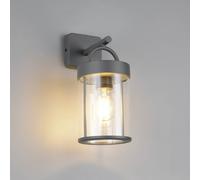 Reality Leuchten Applique da esterno Almeria, antracite, alluminio, altezza 29 cm, IP44 R26476142