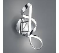 Reality Leuchten Applique LED Perugia con switch-dimmer, cromo Reality Leuchten