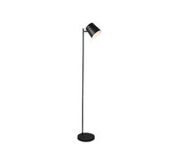 Reality Leuchten Blake R42111132 - Lampada a stelo a LED da 4,5 Watt, funzionamento a batteria, porta USB con funzione di ricarica, colore: Nero opaco