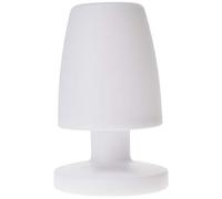 Lampada da tavolo led da esterno DORA diffusore curvo ricaricabile R57051101