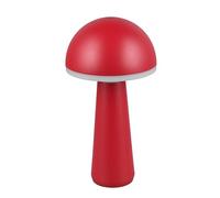 Reality Leuchten Fungo R57716110 - Lampada da tavolo a LED, per esterni, con LED da 2 Watt, dimmerabile, colore della luce regolabile, stazione di ricarica