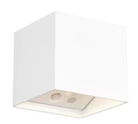 Reality Leuchten Genie R24169631 - Lampada da parete a LED, in plastica bianca opaca, con LED da 1 Watt, sensore di movimento