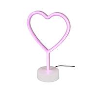 TRIO LIGHTING ITALIA HEART LAMPADA DA TAVOLO LED 1,8W IN PLASTICA COLORE BIANCO