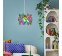 Reality Leuchten Iride lampada a sospensione, E27, R36711053, Iride [Lampade per Interni > Lampade a Sospensione]