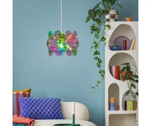 Reality Leuchten Iride lampada a sospensione, E27, R36711053, Iride [Lampade per Interni > Lampade a Sospensione]