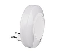 Reality Leuchten Jago R22530101 - Lampada a LED con sensore crepuscolare da 0,42 Watt, in plastica, colore: Bianco