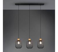 Reality Leuchten Lampada a sospensione Calimero a gabbia 3 luci Reality Leuchten