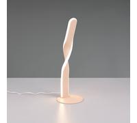 Reality Leuchten Lampada da tavolo LED Ginko, sabbia, metallo, altezza 40,5 cm Reality Leuchten