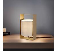 Reality Leuchten Lampada da tavolo Pail, caffè, metallo, altezza 27 cm Reality Leuchten