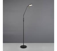 Reality Leuchten Lampada da terra ricaricabile a LED Moreno, nero opaco, CCT, dimmerabile Reality Leuchten