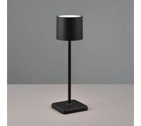 Reality Leuchten Lampada LED da tavolo Fernandez, dimmer e CCT nero Reality Leuchten
