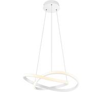 Sospensione led cerchio infinito COURSE R32051131 bianco D.60cm